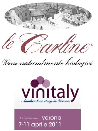 az. agr. le carline a Vinitaly 2011 pad.5 stand D7 az. agr. le carline a Vinitaly 2011 pad.5 stand D7