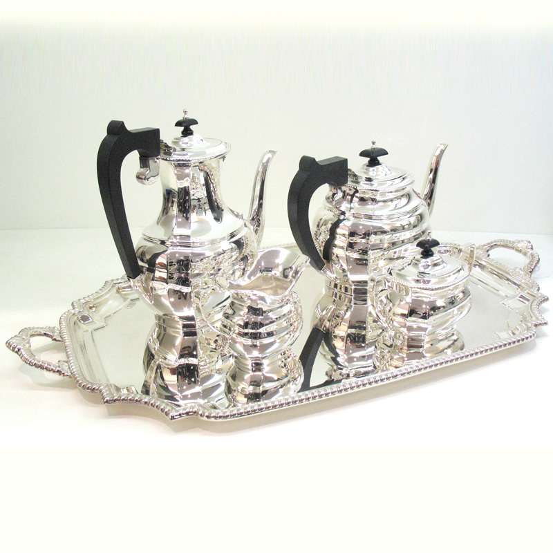 Servizio caffè in argento \'800 Servizio caffè in argento \'800