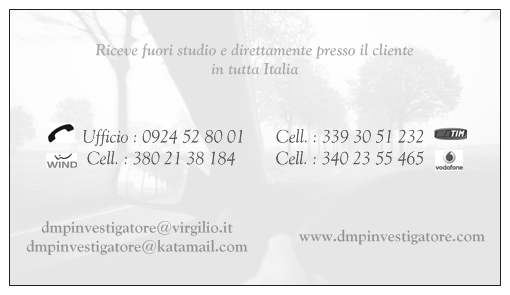 Biglietto da Visita Biglietto da Visita