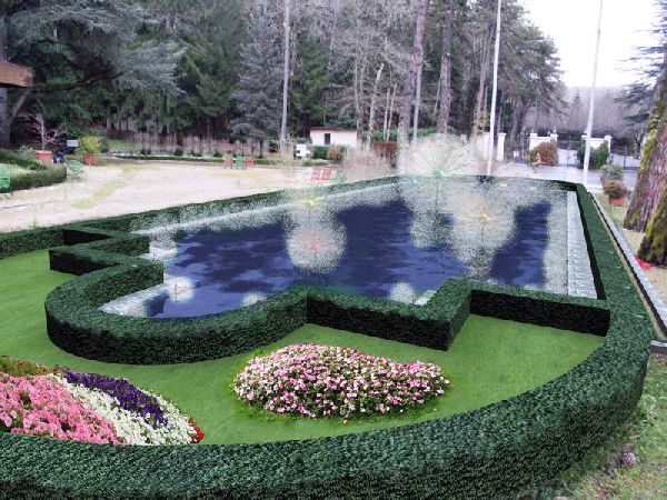 Fonte Anticolana Fiuggi -Riqualificazione della fontana d\'ingresso Fonte Anticolana Fiuggi -Riqualificazione della fontana d\'ingresso